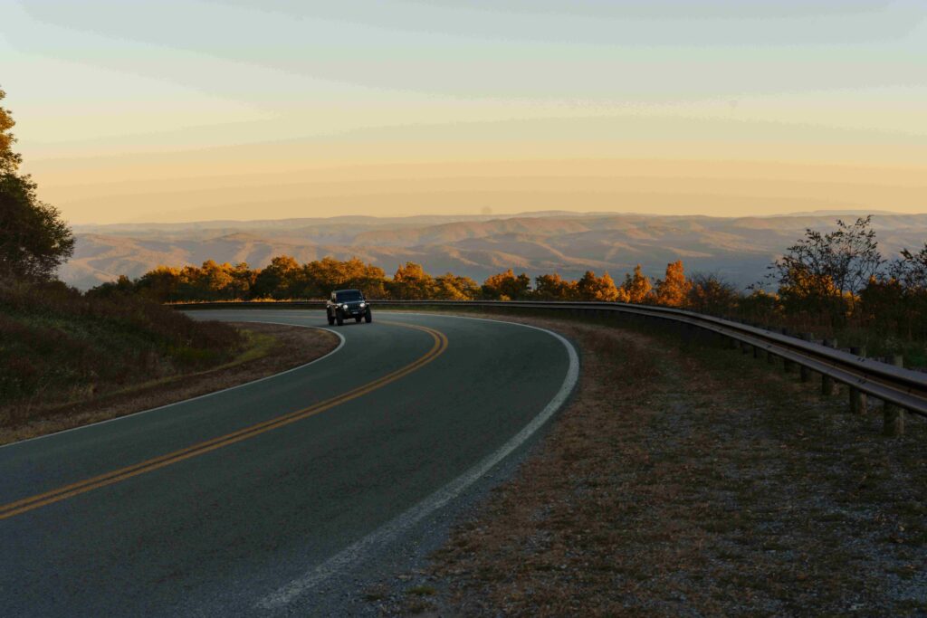 Motorcycling Highland Scenic Highway